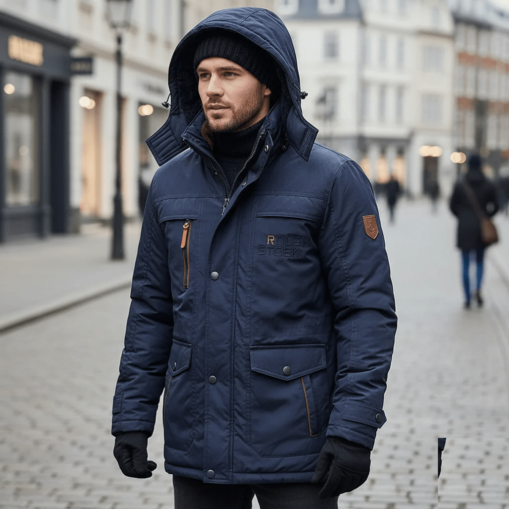 FROSTGUARD – Gewatteerde Parka voor Warmte en Bescherming op Koude Dagen