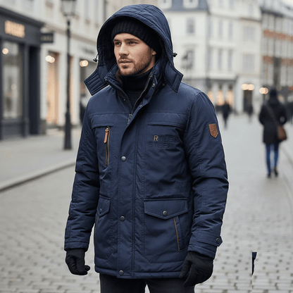 FROSTGUARD – Gewatteerde Parka voor Warmte en Bescherming op Koude Dagen