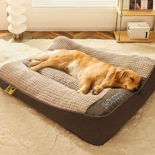 Orthopedisch Hondenbed met Hoofdkussen – Luxe en Comfort