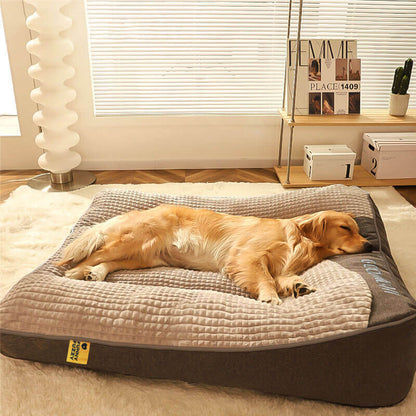 Orthopedisch Hondenbed met Hoofdkussen – Luxe en Comfort