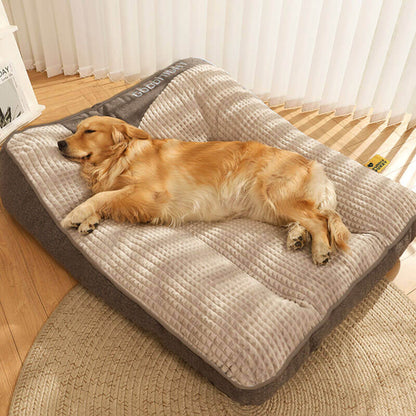 Orthopedisch Hondenbed met Hoofdkussen – Luxe en Comfort