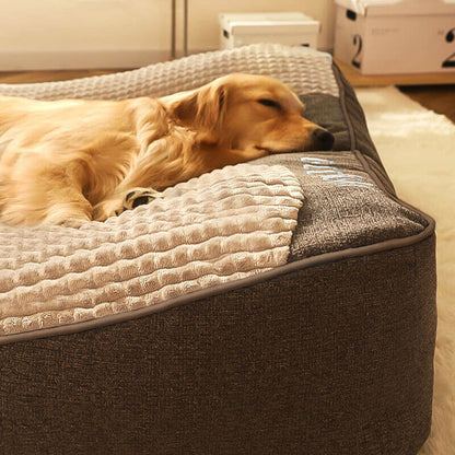 Orthopedisch Hondenbed met Hoofdkussen – Luxe en Comfort