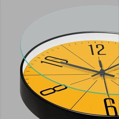 ScandiClock - Zwarte wandklok in Nordic stijl - Nauwkeurig & stijlvol voor elk huis