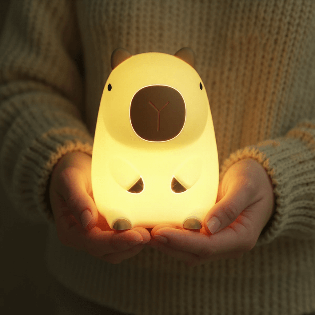 Capybara Squishy Nachtlamp - Perfect Cadeau 🎁