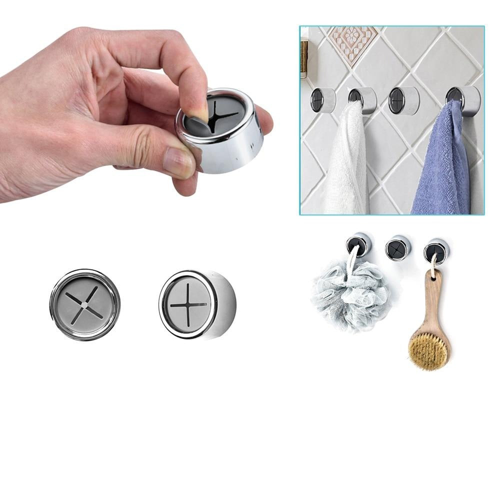 GripTowel – Zelfklevende Handdoekhouders voor Keuken & Badkamer (Set van 3)