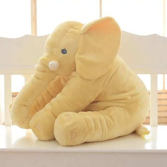PlucheOlifant knuffelkussen - Super zacht & comfortabel voor baby's en kinderen