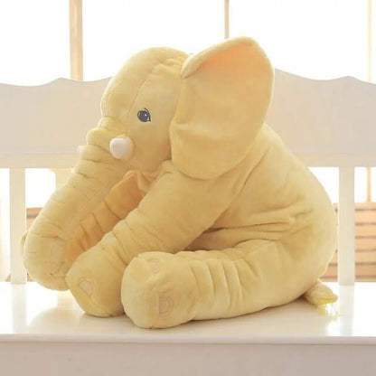 PlucheOlifant knuffelkussen - Super zacht & comfortabel voor baby's en kinderen