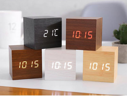 LumiCube – Stijlvolle LED Wekker met Minimalistisch Design & Slimme Functies