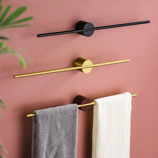 MetalGrace – Elegant Verplaatsbaar Handdoekenrek met Minimalistisch Design