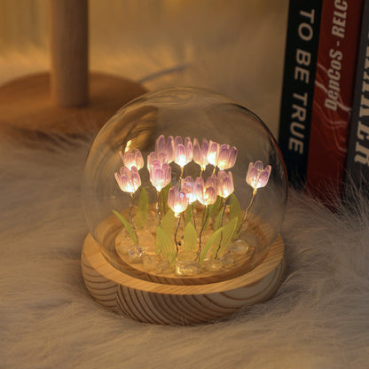 🌷 Tulip Mooie Nachtlamp LED Beste Cadeau voor Baby en Meisje