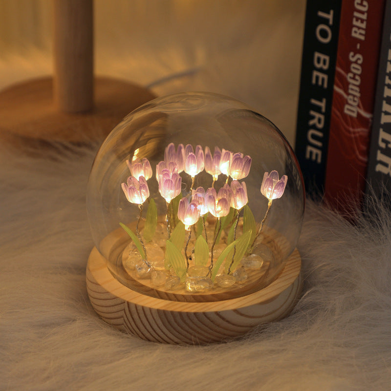 🌷 Tulip Mooie Nachtlamp LED Beste Cadeau voor Baby en Meisje