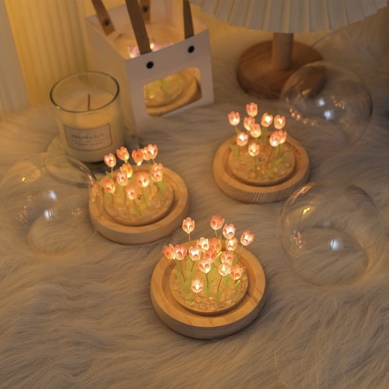 🌷 Tulip Mooie Nachtlamp LED Beste Cadeau voor Baby en Meisje