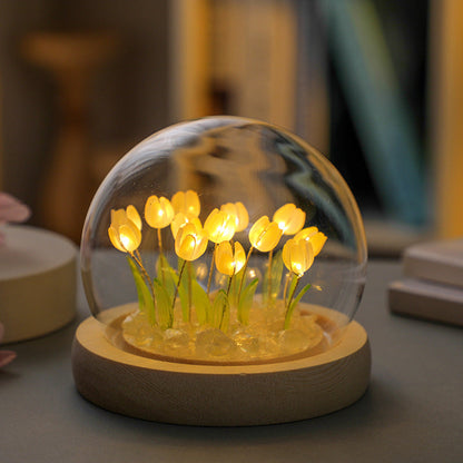 🌷 Tulip Mooie Nachtlamp LED Beste Cadeau voor Baby en Meisje