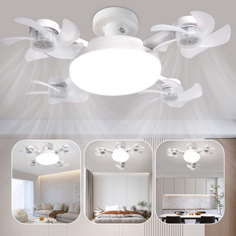 LumiBreeze Plafondventilator met LED-verlichting